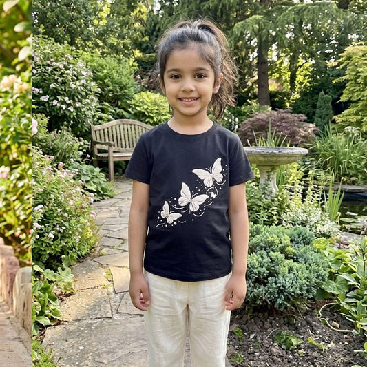Midnight Butterfly Tee